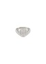 Main View - Click To Enlarge - TOM WOOD - 'Mini Feather' engraved silver signet ring – Size 52