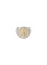 Main View - Click To Enlarge - TOM WOOD - 'Coin Angel' 9k yellow gold silver signet ring – Size 56
