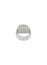 Detail View - Click To Enlarge - TOM WOOD - 'Cushion Green Marble' silver signet ring – Size 54