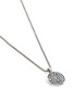 Detail View - Click To Enlarge - TOM WOOD - 'Viking Coin' oxidised silver pendant necklace