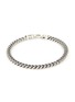 Main View - Click To Enlarge - TOM WOOD - 'Curb' chain oxidised silver bracelet – Size L