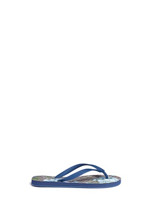 Main View - Click To Enlarge - GUCCI - 'GG Blooms' print flip flops