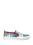 Main View - Click To Enlarge - GUCCI - 'GG Blooms' floral print skate slip-ons
