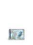 Main View - Click To Enlarge - GUCCI - 'GG Blooms' canvas zip pouch