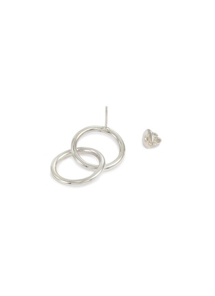 Detail View - Click To Enlarge - NUMBERING - Interlocking hoop earrings