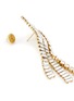 Detail View - Click To Enlarge - ELLERY - 'Chariot' glass crystal drape drop earrings