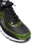 Detail View - Click To Enlarge - NIKE - 'Air Max 90 QS' snake embossed leather panel sneakers