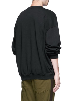 Back View - Click To Enlarge - HAIDER ACKERMANN - 'Perth' oversized sweatshirt