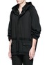 Front View - Click To Enlarge - HAIDER ACKERMANN - 'Perth' oversized zip hoodie