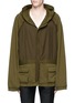 Main View - Click To Enlarge - HAIDER ACKERMANN - 'Perth' oversized zip hoodie