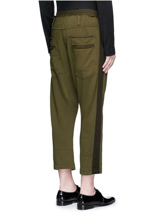 Back View - Click To Enlarge - HAIDER ACKERMANN - 'Perth' relaxed fit jogging pants