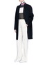 Figure View - Click To Enlarge - RAG & BONE - 'Bree' reversible check plaid flannel coat