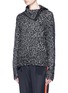 Front View - Click To Enlarge - RAG & BONE - 'Sandra' button turtleneck chunky knit sweater