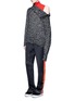 Figure View - Click To Enlarge - RAG & BONE - 'Sandra' button turtleneck chunky knit sweater