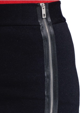 Detail View - Click To Enlarge - RAG & BONE - Side zip double knit track skirt