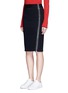 Front View - Click To Enlarge - RAG & BONE - Side zip double knit track skirt