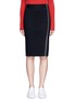 Main View - Click To Enlarge - RAG & BONE - Side zip double knit track skirt