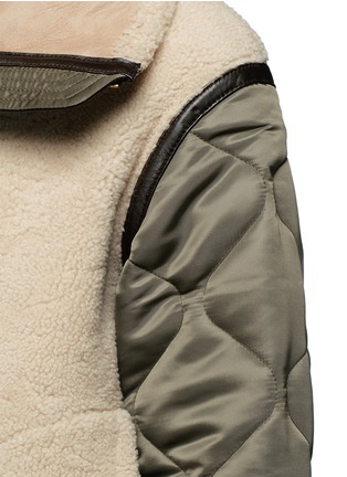 Detail View - Click To Enlarge - RAG & BONE - 'Elson' reversible lambskin shearling liner jacket