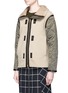 Front View - Click To Enlarge - RAG & BONE - 'Elson' reversible lambskin shearling liner jacket