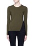 Main View - Click To Enlarge - RAG & BONE - 'Cecilee' colourblock Merino wool blend sweater