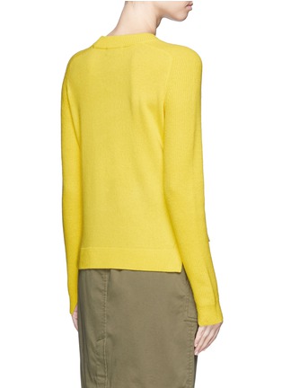 Back View - Click To Enlarge - RAG & BONE - Valentina' cashmere cropped sweater