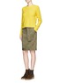 Figure View - Click To Enlarge - RAG & BONE - Valentina' cashmere cropped sweater