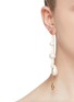 Figure View - Click To Enlarge - BITTERSWEET - 'Pearl Clutch' drop single earring