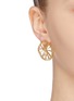 Figure View - Click To Enlarge - OOAK - Cutout lemon stud earrings