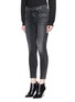 Front View - Click To Enlarge - J BRAND - Alana' cropped denim pants
