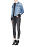 Figure View - Click To Enlarge - J BRAND - Alana' cropped denim pants