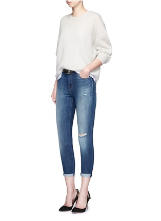Figure View - Click To Enlarge - J BRAND - 'Alana' cropped denim pants