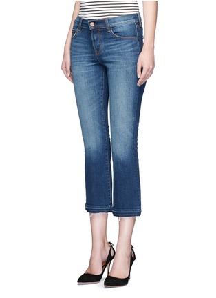 Front View - Click To Enlarge - J BRAND - 'Selena' cropped boot cut jeans