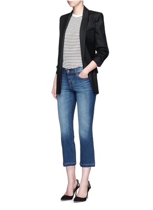 Figure View - Click To Enlarge - J BRAND - 'Selena' cropped boot cut jeans