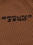  - GROUND ZERO - Logo embroidered flare pants