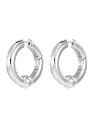 Main View - Click To Enlarge - AMBUSH - Ball closure hoop earrings