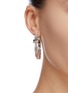 Figure View - Click To Enlarge - AMBUSH - Ziptie hoop earrings