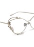 Detail View - Click To Enlarge - WHATEVER EYEWEAR - 'Laurel' detachable vine rim metal cat eye optical glasses