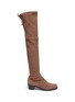 Main View - Click To Enlarge - STUART WEITZMAN - 'Midland' stretch suede thigh high boots