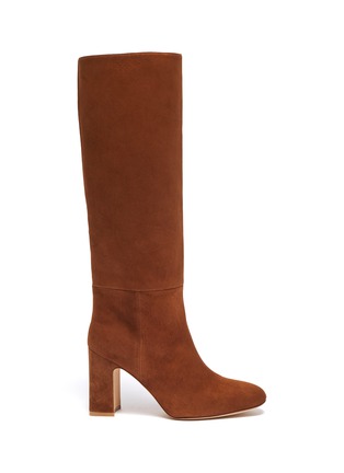 Main View - Click To Enlarge - STUART WEITZMAN - 'Talina' suede knee high boots