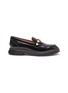 Main View - Click To Enlarge - STUART WEITZMAN - 'Suki' faux pearl embellished leather loafers