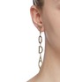 Figure View - Click To Enlarge - BIJOUX DE FAMILLE - 'Not Today' glass crystal mismatched drop earrings
