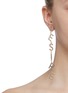 Figure View - Click To Enlarge - BIJOUX DE FAMILLE - 'Beyond Desire' glass crystal mismatched drop earrings