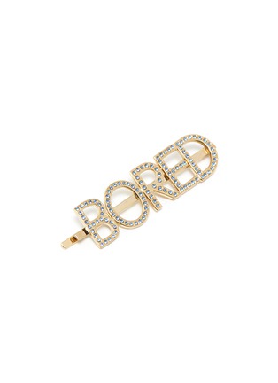 Detail View - Click To Enlarge - BIJOUX DE FAMILLE - 'Bored' strass hair pin