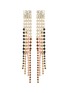Main View - Click To Enlarge - ROSANTICA - 'Sublime' glass crystal fringe drop earrings