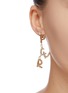 Figure View - Click To Enlarge - ROSANTICA - 'PWR' glass crystal single drop earring
