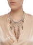 Figure View - Click To Enlarge - ROSANTICA - 'Sublime' glass crystal fringe necklace