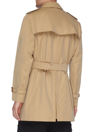 Back View - Click To Enlarge - BURBERRY - 'Wimbledon' belted gabardine trench coat