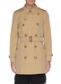 Main View - Click To Enlarge - BURBERRY - 'Wimbledon' belted gabardine trench coat