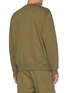 Back View - Click To Enlarge - BURBERRY - Textured logo print sweatshirt