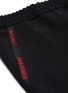  - BURBERRY - Logo tape pocket wool-mohair jogging pants